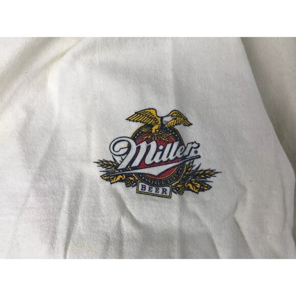 Fruit of the Loom Mens White Graphic Print V Neck Pullover T-Shirt Size XL/XXL - Picture 6 of 13